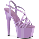 Pleaser Adore 713 Lavender Patent Platform Shoes